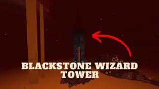 How to build a Blackstone Wizard Tower (Minecraft)