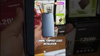 Gaming🎮📲✅Matte tempered glass for iphone15 #trend #protector #mattetemperedglass