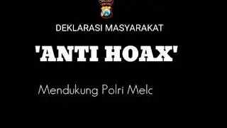 Polres malang polsek pagak anti hoax