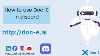How to use Doc-E in discord