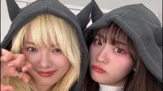 Girls2 鶴屋美咲 小田柚葉☆ウチらデザインの角パーカー買ってね LDHGirls 20251211