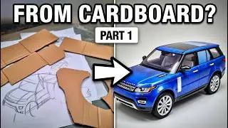 Cardboard Range Rover Car Build &ndash; Kya Ye Chal Paaegi? | DIY Miniature Car Part 1