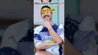 Was macht eigentlich... Eko Fresh?  #wasmachteigentlich #nostalgie #promiupdate #throwback