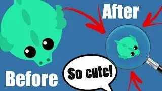 Mope.io - SMALLEST DRAGON EVER! MINI DRAGON IS SO CUTE!