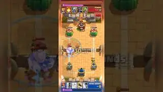 How to play hogexenado in clash royale! #shorts