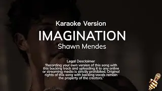 Shawn Mendes -  Imagination (Karaoke Version)