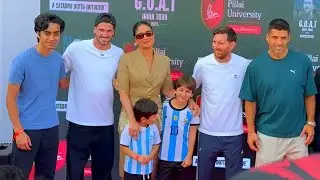 Kareena Kapoor and Jeh Ali Khan Special Moments with Messi in Mumbai | G.O.A.T Tour of INDIA 2025