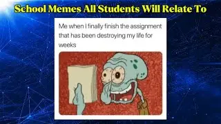 School Memes All Students Will Relate To