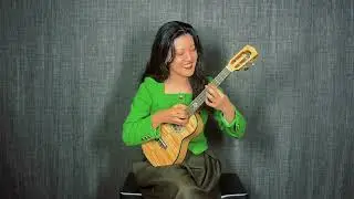 @YOSHINOUS demos the TK-450QEL All Solid Quilted Eucalyptus Tenor Ukulele from Ohana