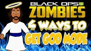 *4* WAYS TO GET *GOD MODE* ON BLACK OPS 4 ZOMBIES - BO4 ZOMBIE GLITCHES