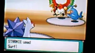 Pika250 Pok&eacute;mon battle: My Platinum and my Pearl vs. my Heart Gold and my Soul Silver