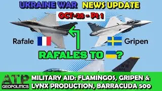 Rafales? Lynx, Gripen Production; Barracuda 500! | Ukr. War Military Aid News [20251028b]
