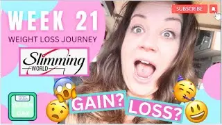 SLIMMING WORLD Week 21 - weight loss journey #weighinday #weightloss #progress #diet