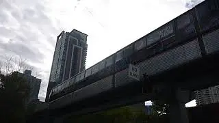 Seattle Monorail Passing DashMart