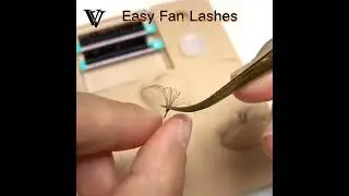 Easy Fan Lashes -Making Fans Easily 🤩-30% Off on VAVALASH.COM🛍❤️❤️
