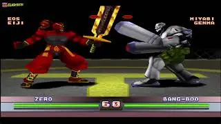 Zero vs Bang Boo | Toshinden 4 CGI Cinematic Intro | PS1 Gameplay