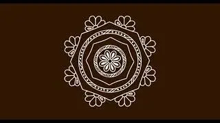 Festival rangoli/beautiful rangoli/colour rangoli/creative rangoli/traditional kolam/friday kolam