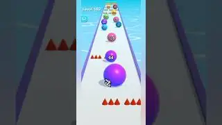 играю в игру Ball run 2048 игры на андроид эволюция шара максимальный уровень