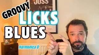 Groovy Licks pour un Blues - Harmonica D