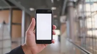 Hand Holding A Phone Stock Video