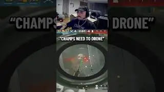 &ldquo;CHAMPS NEED TO DRONE&rdquo; 😟 #GAMING #R6S #R6 #rainbowsixsiege #SIEGEX #r6x #rainbow6 #ubisoftpartner