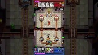 Level 15 MEGA KNIGHT VS LEVEL 9 PEEKA @ClashRoyale #clashroyale 