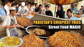 Traditional Village Style French Fries | Crispy Finger Chips | Pakistani Village Food Secrets