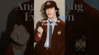 The Evolution of Angus Young #acdc