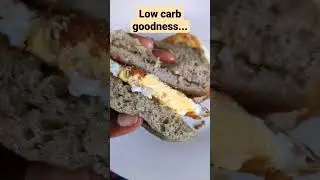 Low Carb Breakfast #breakfast #food #lowcarb #keto #ketodiet #sandwich #shorts #youtubeshorts #eat