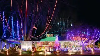 Barbieri Family's 'Lights on Liberty' - The Great Christmas Light Fight