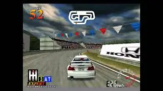Racing Jam - Gymkhana Open Road - Mitsubishi Lancer GSR Evolution IV E-CN9A [Arcade Longplay] (1998)