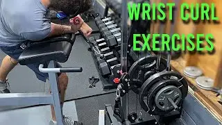 Wrist Curl Exercises Using Cable Station | Arm Wrestling Training
