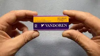 Saxophone reeds Vandoren Paris vintage unboxing