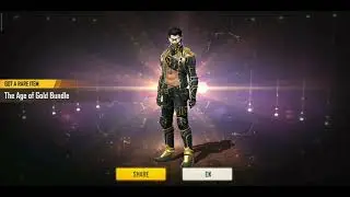 The Age Of Gold Bundle Garena Free Fire