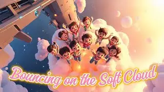 ☁️✨ Bouncing on the Soft Cloud - Fun & Dreamy Song for Kids 🌈🎶