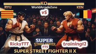Super Street Fighter II X: Grand Master Challenge - RickyTTT  vs training12 FT5  - 28.09.2025