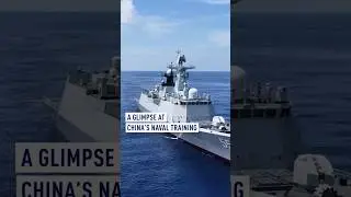 A glimpse at China's naval training