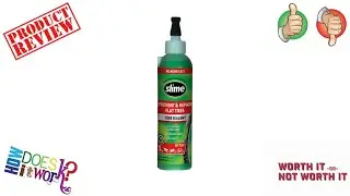 Product Review - Slime Tube Sealant Bicycle Tire Repair from Walmart - Does It Really Work???