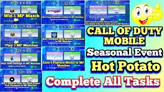 Call Of Duty Mobile Seasonal Event Hot Potato Complete All Tasks Earn Free Rewards Season 8