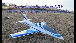Arrows Marlin 64mm Autumn Sport Flight, Fly with Mike