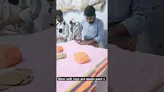 how soft toys are made . soft toys factory india #india #toys #factory #enterpreneur