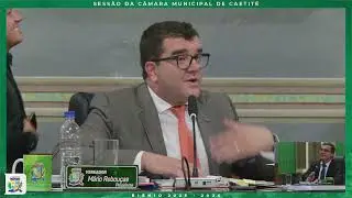 1ª Sessão Ordinária  da Câmara de Vereadores de Caetité (15/12/2025)