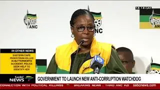 Minister Ayanda Dlodlo announces new anti-corruption watchdog