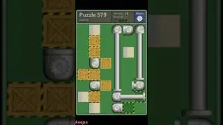 Pushing Machine (Genius) Level Puzzle 579 - Perfect Solution