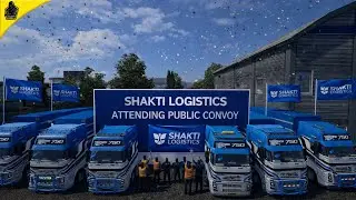 Euro Truck Simulator 2 LIVE 🔴 Shakti Logistics Attending Public Convoy #ets2 #ets2live #shortslive