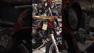 Amazing custom rebuild project - Indonesian custom show 2025 #motorcycle #custom #rider #shorts #fyp