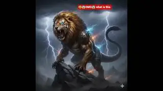 Ultimate Hybrid Beast 🦁🐅🐻🐺🦖 | Lion, Tiger, Bear, Wolf & T-Rex | Epic Fantasy Creature Video