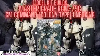 Model Kit Builds #80: MG RGM-79G GM Command [Colony Type] | THE UNBOXING