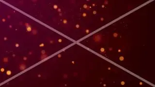 Particles on a red background beautiful