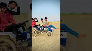 Mini tractor 🚜 Swaraj | #shorts #viral #tochanking #stunt #tractor #swaraj